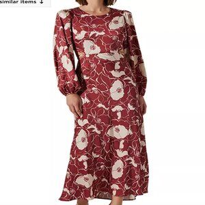 ASTR the Label Quinn Floral Open Back Maxi Dress